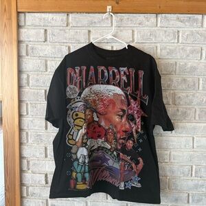 Pharrell Williams graphic tee 🖤